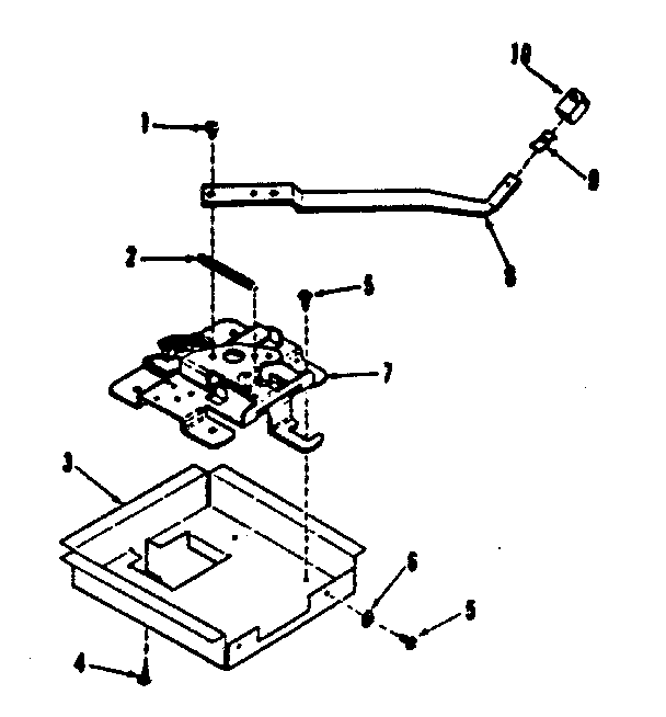 Door lock section