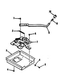 Door lock section