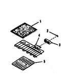 Optional electric grill module kit 4998640