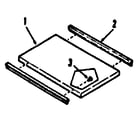 Kenmore 9114688812 optional griddle/grill cover module kit 4998510 diagram