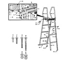 Sears 167421405 replacement parts diagram