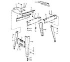 Craftsman 113206891 figure 2 - legs parts diagram