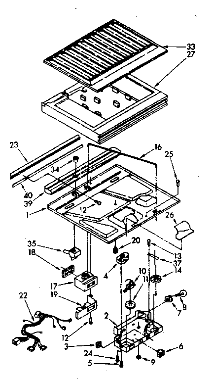 COMPARTMENT SEPARATOR PARTS