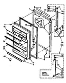 Refrigerator door parts