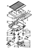 Compartment separator and control parts