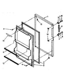 Refrigerator door parts