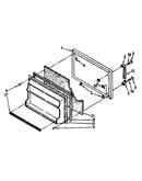 Freezer door parts