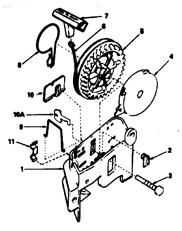 Rewind starter no. 590531