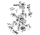 Craftsman 143384572 basic engine diagram