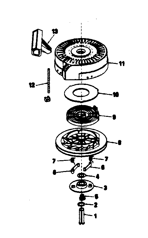 REWIND STARTER NO. 590621