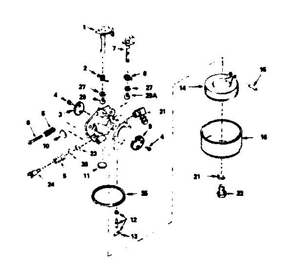 Carburetor no. 632422