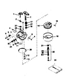 Carburetor no. 632176a