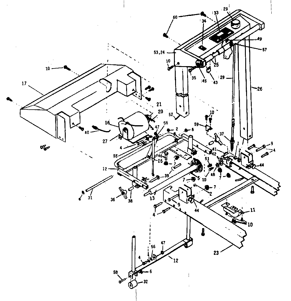 MOTOR ASSEMBLY AND CONTROL PANEL