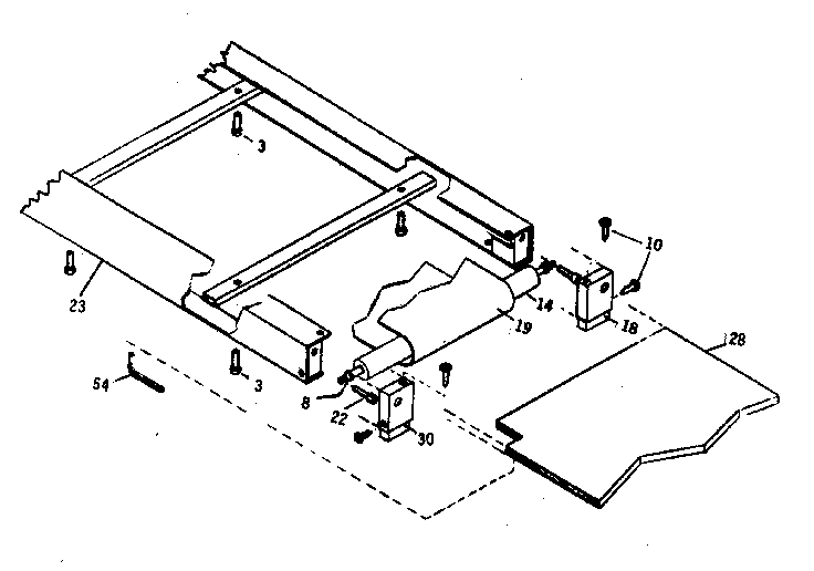 REAR ROLLER ASSEMBLY