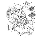 Kenmore 2784298891 lower body section diagram
