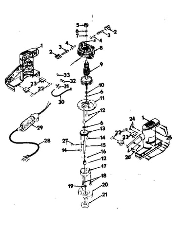 Field and armature assembly