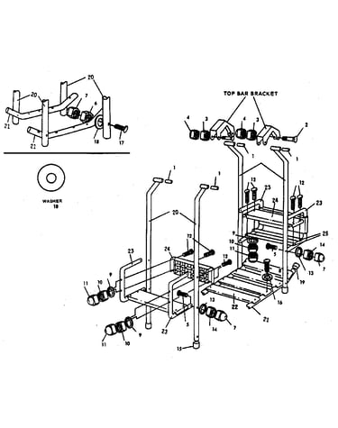 Lawn swing assembly