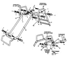 Sears 512725522 slide assembly diagram