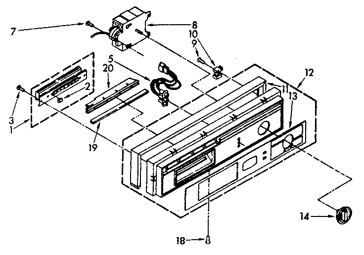 CONTROL PANEL PARTS