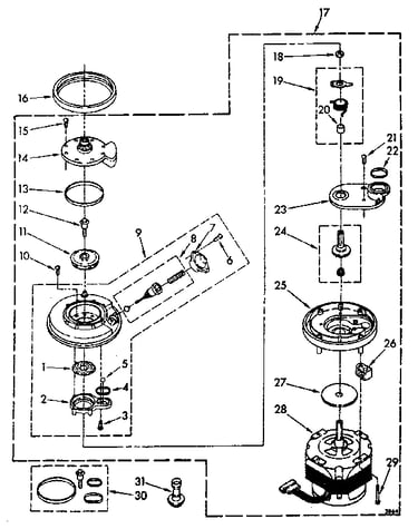 Pump and motor