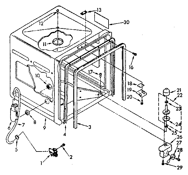 TUB PARTS