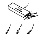 Kenmore 9114658810 wire harnesses and options diagram