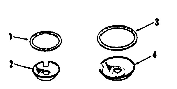 Opt. porcelain pan & chrome ring kit 8068400