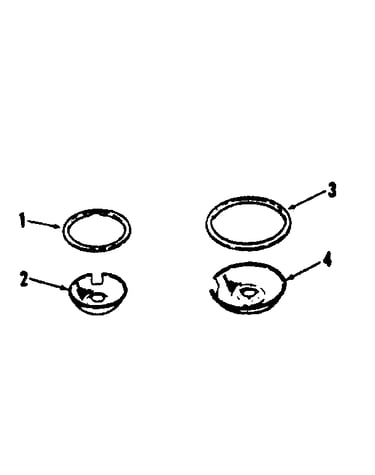 Opt. porcelain pan & chrome ring kit 8068400