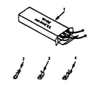 Kenmore 9119188810 wire harnesses diagram