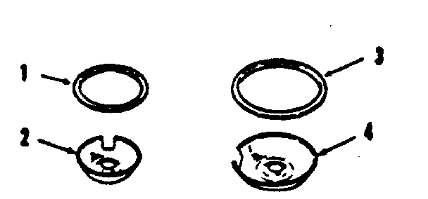 Opt. porcelain pan & chrome ring kit 8068410