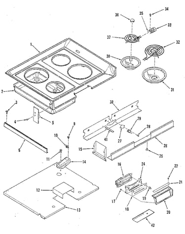 Main top section