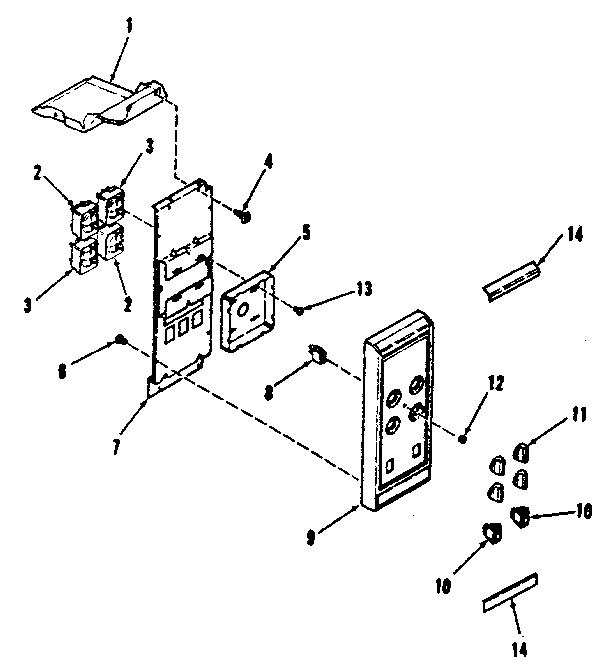 Control panel section
