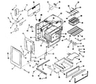 Kenmore 9119808710 lower section diagram