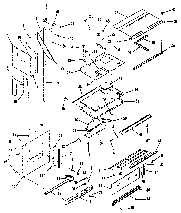 Upper body section