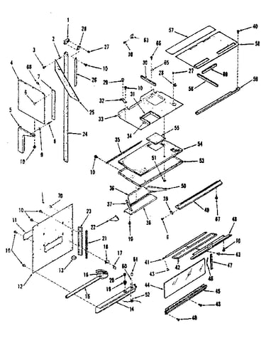Upper body section