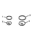 Optional porcelain pan and chrome ring kit no. 8068400