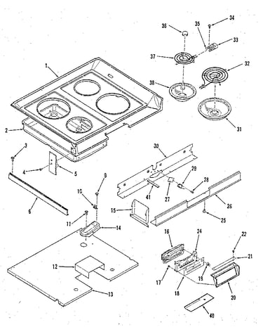 Main top section