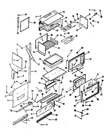 Illustration for upper body section
