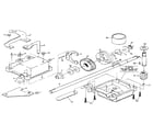 Craftsman 917374700 gear case assembly no. 88387 diagram