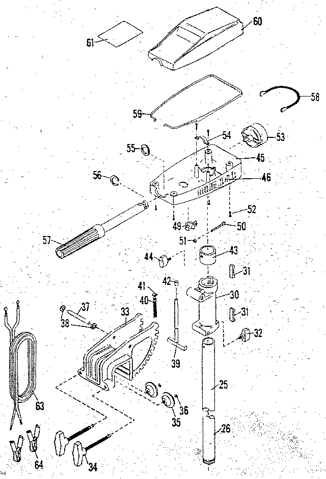 Motor housing and handle assemblies