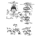 Briggs & Stratton 422400 TO 422499 (0750-01 - 0750-01 air cleaner-carburetor group diagram