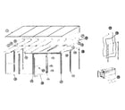 Kenmore 72465/49107 replacement parts diagram