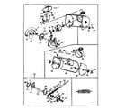 Craftsman 5361-52 gear case assembly diagram