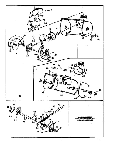 Gear case assembly