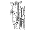 Kenmore 1068562982 refrigerator exterior door panel parts diagram