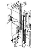 Refrigerator exterior door panel parts