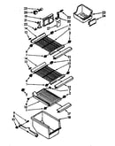 Freezer interior parts