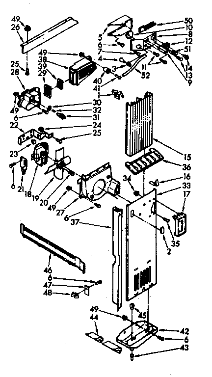 Air flow and control parts