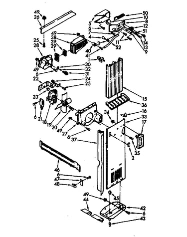 Air flow and control parts