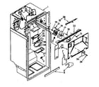 Kenmore 1068770633 liner parts diagram